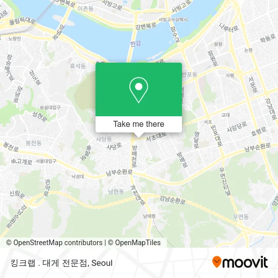 킹크랩 . 대게 전문점 map
