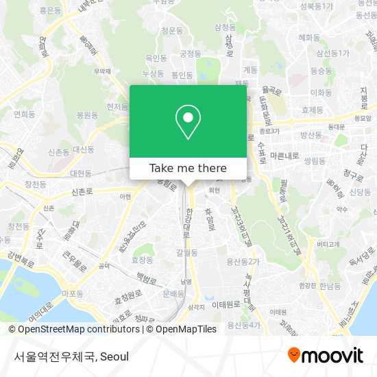 서울역전우체국 map