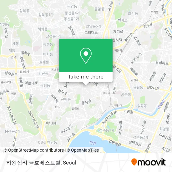 하왕십리 금호베스트빌 map