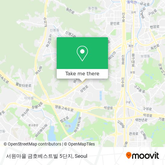 서원마을 금호베스트빌 5단지 map