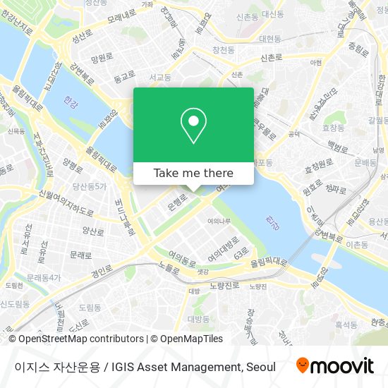 이지스 자산운용 / IGIS Asset Management map