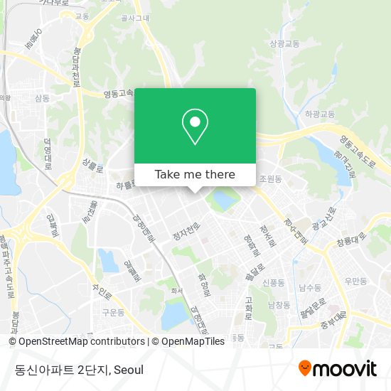 동신아파트 2단지 map