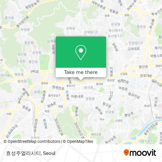 효성주얼리시티 map