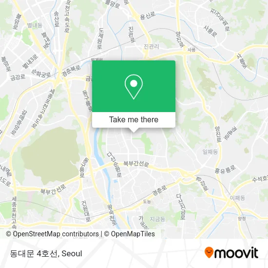 동대문 4호선 map