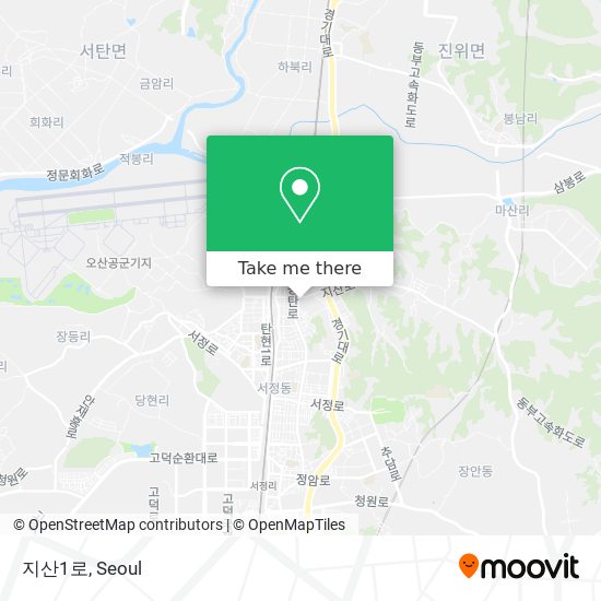 지산1로 map