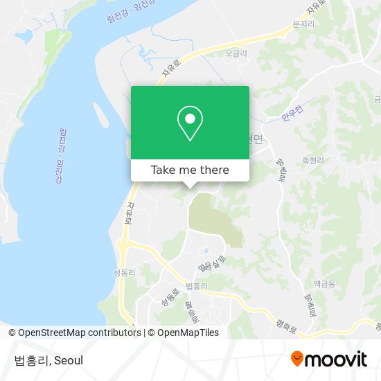 법흥리 map