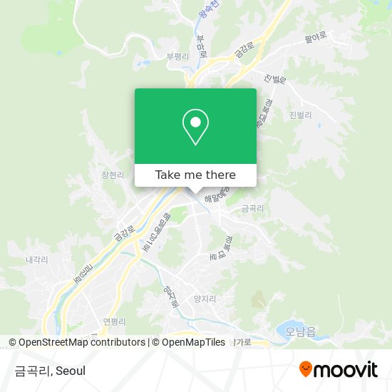 금곡리 map