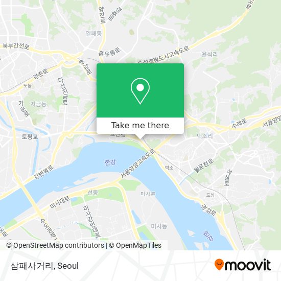 삼패사거리 map