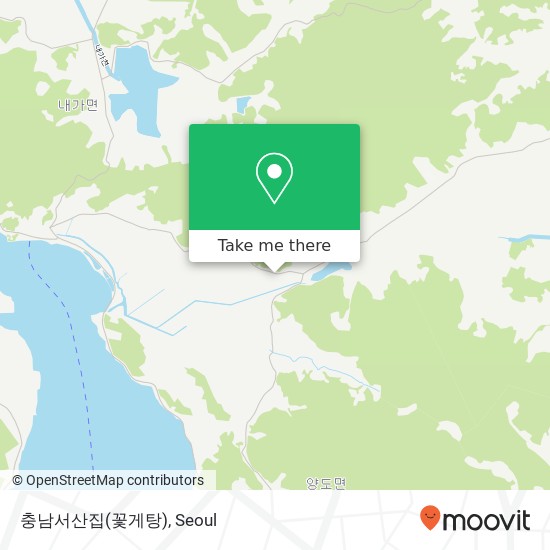 충남서산집(꽃게탕) map