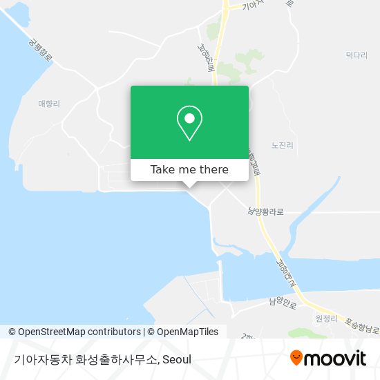 기아자동차 화성출하사무소 map