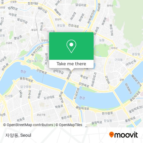 자양동 map