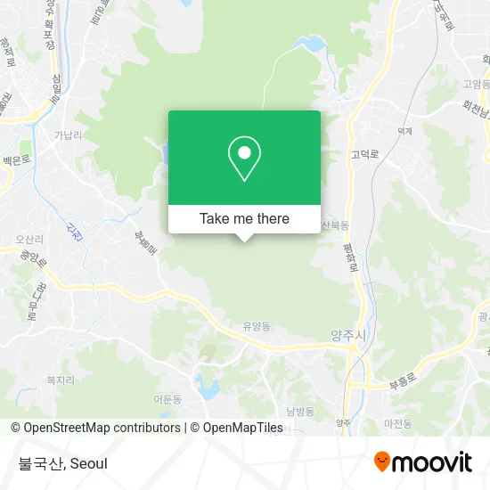 불국산 map