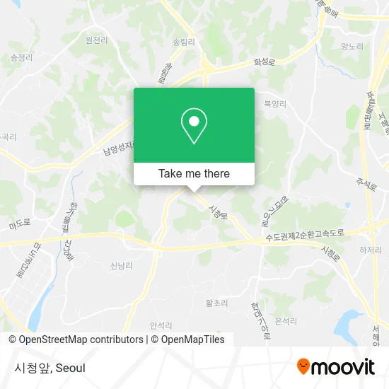 시청앞 map