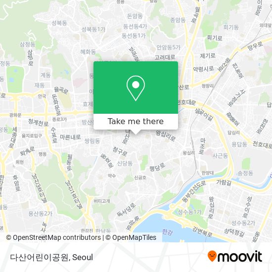 다산어린이공원 map