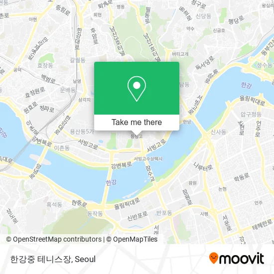 한강중 테니스장 map