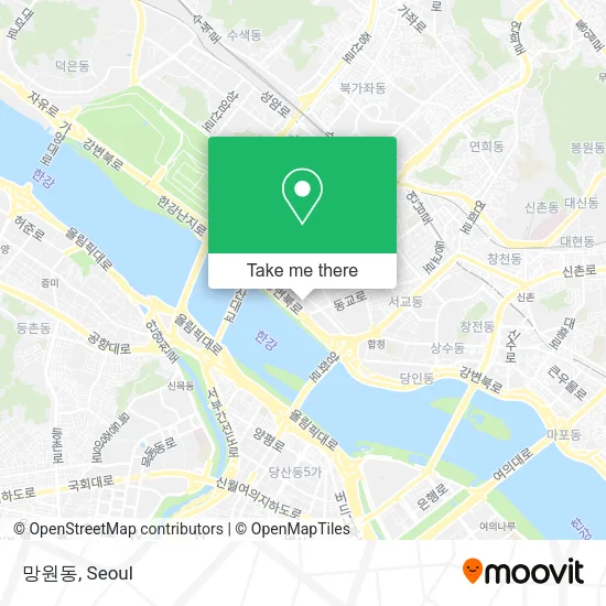 망원동 map