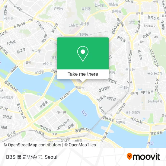 BBS 불교방송국 map