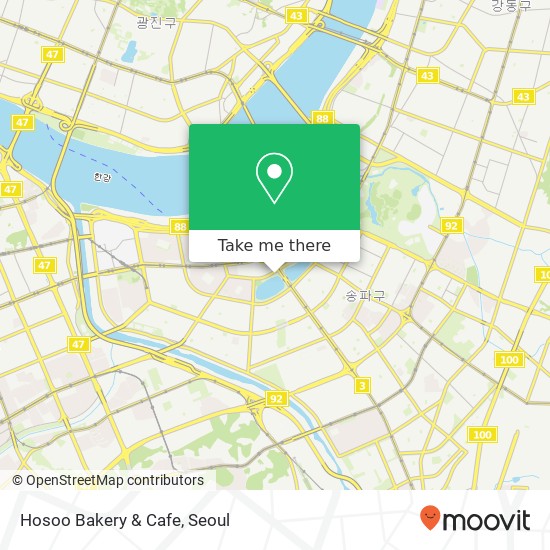 Hosoo Bakery & Cafe map