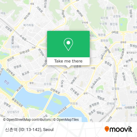 신촌역 (ID: 13-142) map