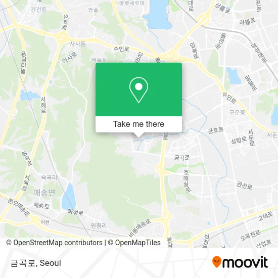 금곡로 map