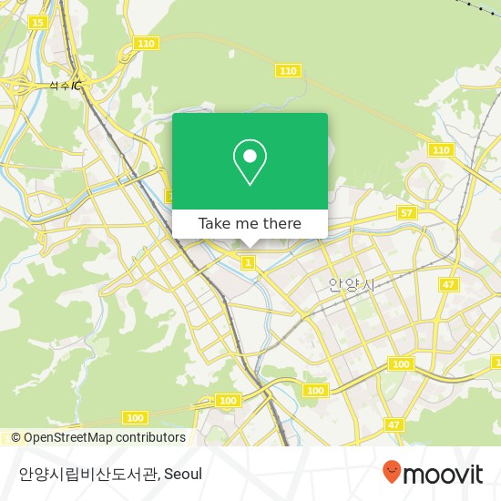 안양시립비산도서관 map