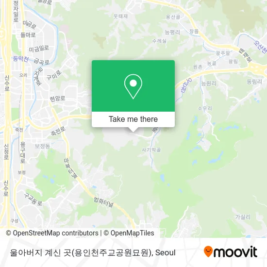 울아버지 계신 곳(용인천주교공원묘원) map