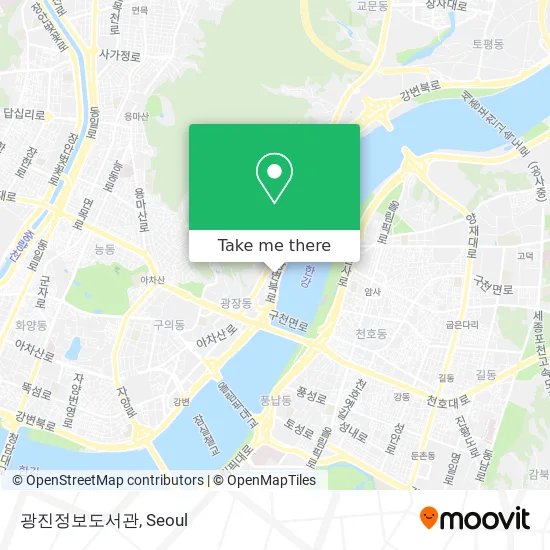 광진정보도서관 map