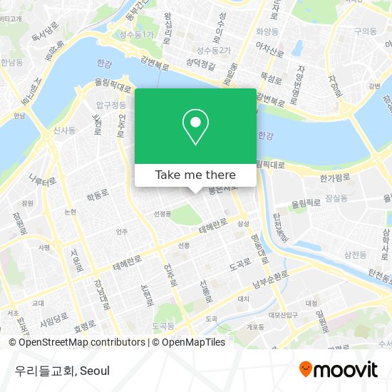 우리들교회 map