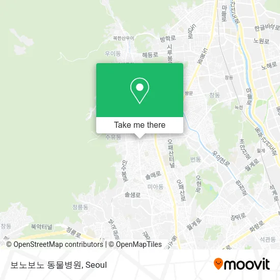 보노보노 동물병원 map
