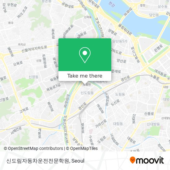 신도림자동차운전전문학원 map
