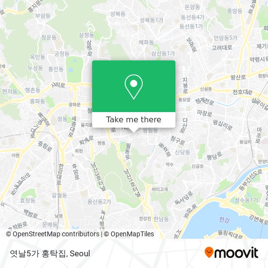 엿날5가 홍탁집 map