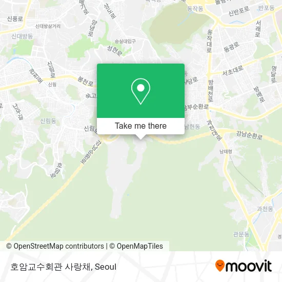호암교수회관 사랑채 map