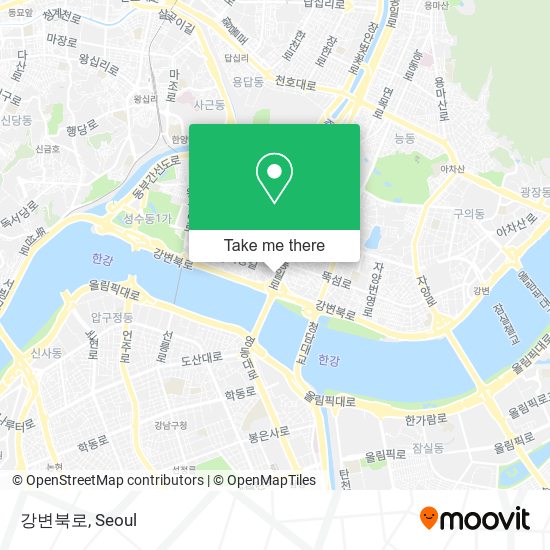 강변북로 map