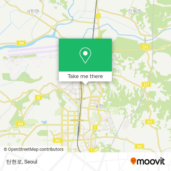 탄현로 map