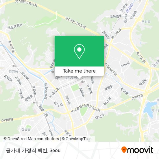 공가네 가정식 백반 map