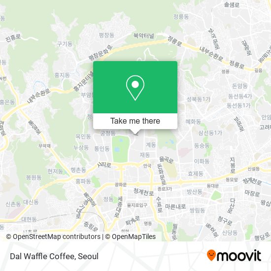 Dal Waffle Coffee map