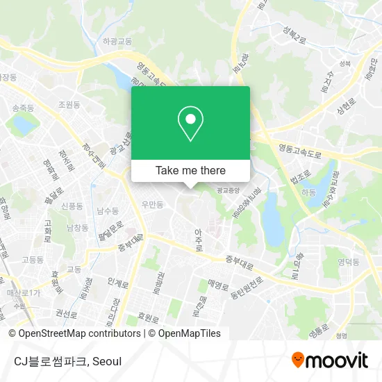 CJ블로썸파크 map
