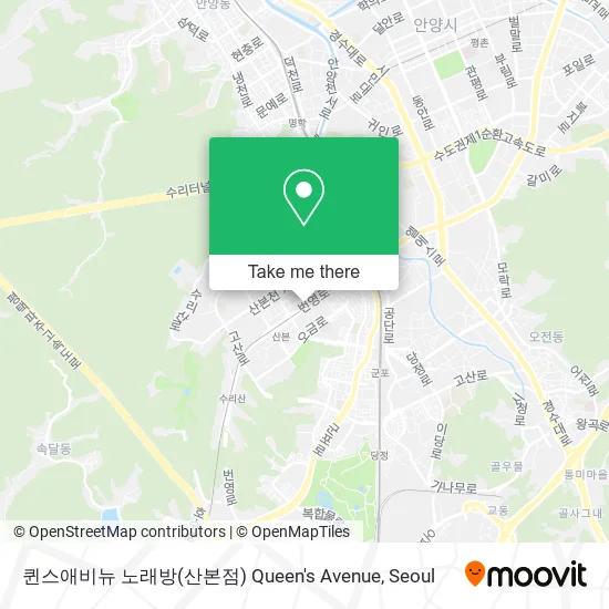 퀸스애비뉴 노래방(산본점) Queen's Avenue map