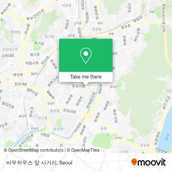 바우하우스 앞 사거리 map