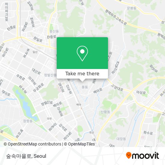 숲속마을로 map