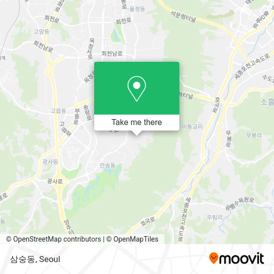 삼숭동 map