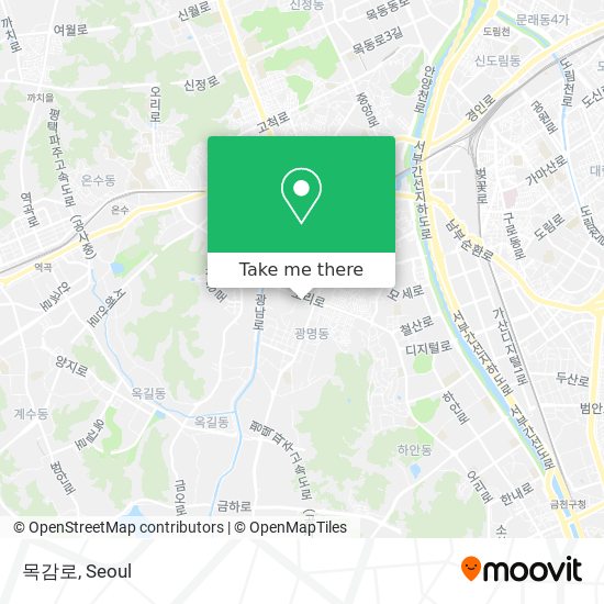목감로 map