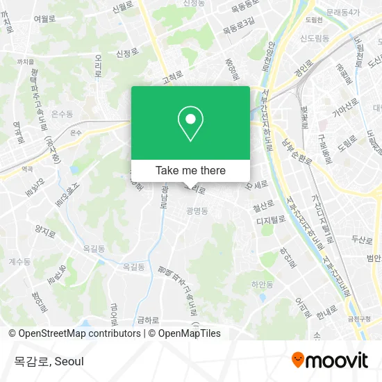 목감로 map