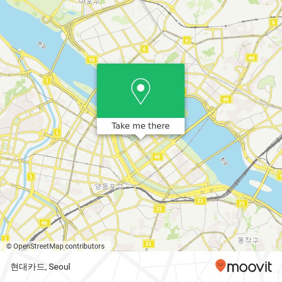 현대카드 map