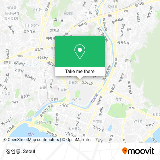 장안동 map