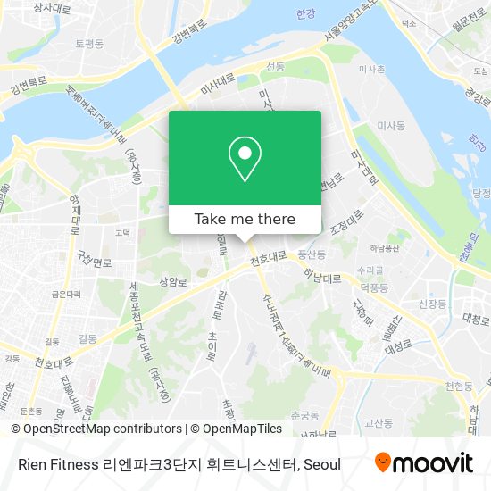 Rien Fitness 리엔파크3단지 휘트니스센터 map