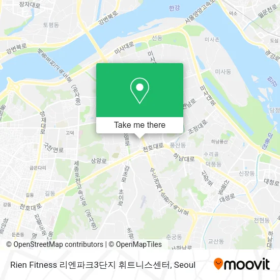 Rien Fitness 리엔파크3단지 휘트니스센터 map