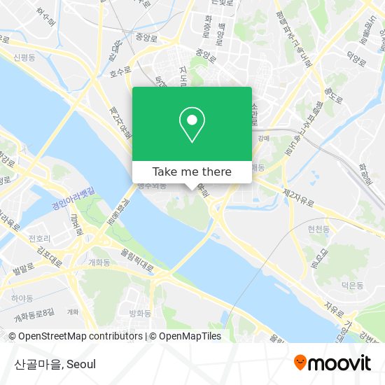 산골마을 map