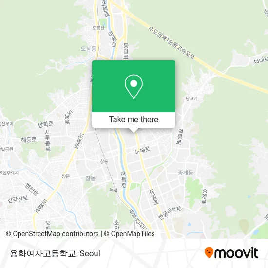 용화여자고등학교 map