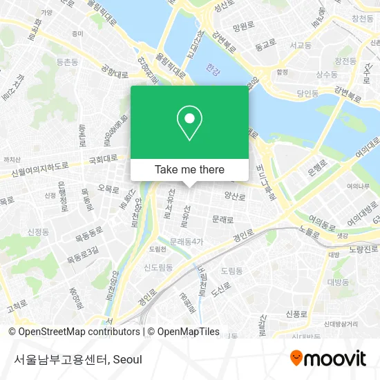 서울남부고용센터 map